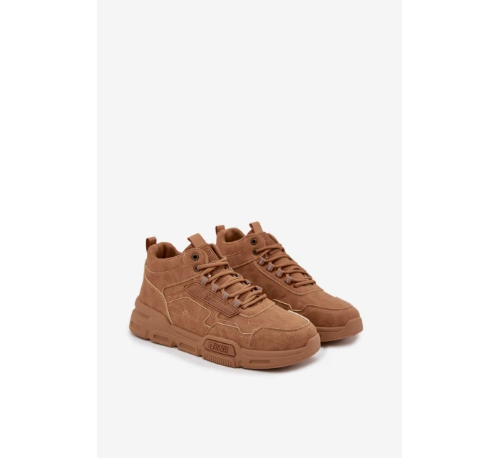 Pánské tenisky Big Star HI-POLY SYSTEM – světle hnědé