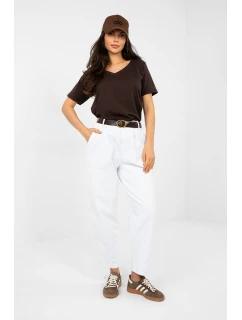 Kordové kalhoty model 224060 Italy Moda