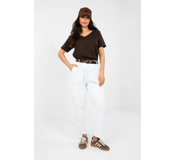 Kordové kalhoty model 224060 Italy Moda