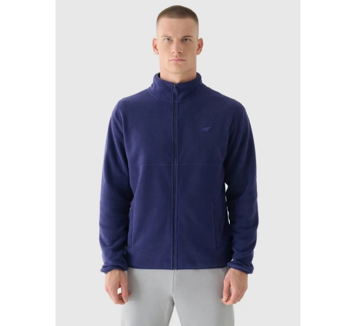 Pánský regular fleece se stojáčkem model 21433018 pánské - 4F Pánský regular fleece se stojáčkem model 21433018 pánské - 4F