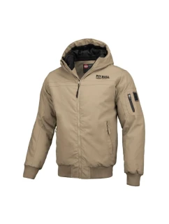 Pit Bull West Coast pánská zimní bunda Balboa II Beige - 52910925000