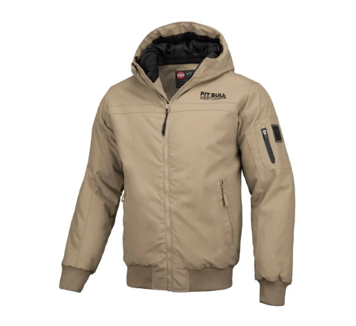 Pit Bull West Coast pánská zimní bunda Balboa II Beige - 52910925000