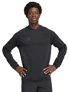 Pánská mikina adidas Tiro 26 Travel Crew, černá, JM5540, 2XL