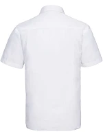 Russell Athletic 935M Popelínová košile s krátkým rukávem 11.935M white Russell Athletic 935M Popelínová košile s krátkým rukávem 11.935M white