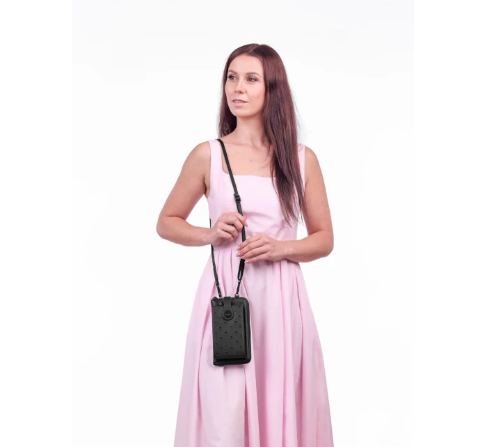 Dámská crossbody peněženka Vuch Philly Black Dámská crossbody peněženka Vuch Philly Black