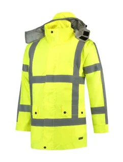 RWS Parka pracovní bunda unisex fluorescenční žlutá