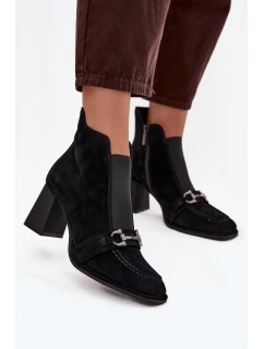 Boty na podpatku  model 219564 Step in style