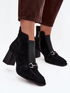 Boty na podpatku  model 219564 Step in style