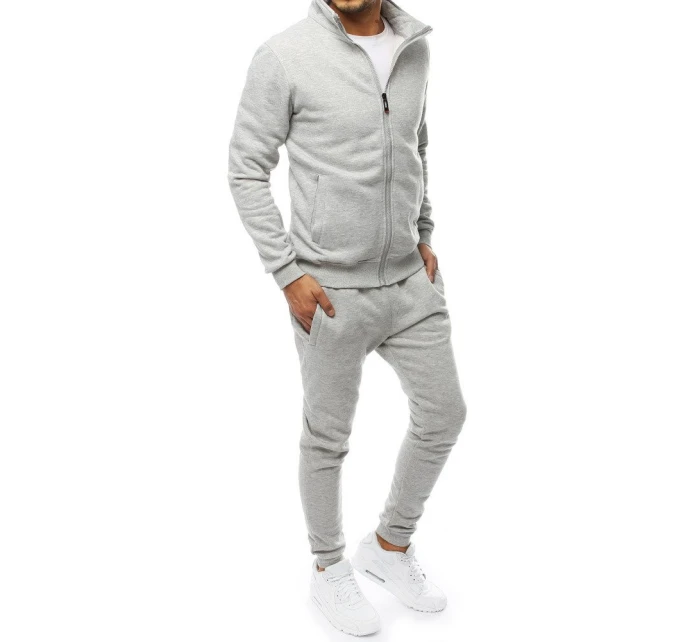 FashionStreet pánské světle šedé tepláky AX0228 FashionStreet pánské světle šedé tepláky AX0228