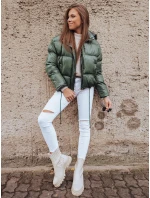 Dámská bunda SIMMON zelená FashionStreet TY3049 Dámská bunda SIMMON zelená FashionStreet TY3049