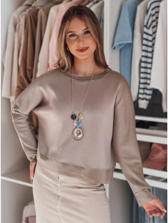 Dámská máslová oversize halenka s přívěskem  Dstreet model 21986125 - FashionStreet