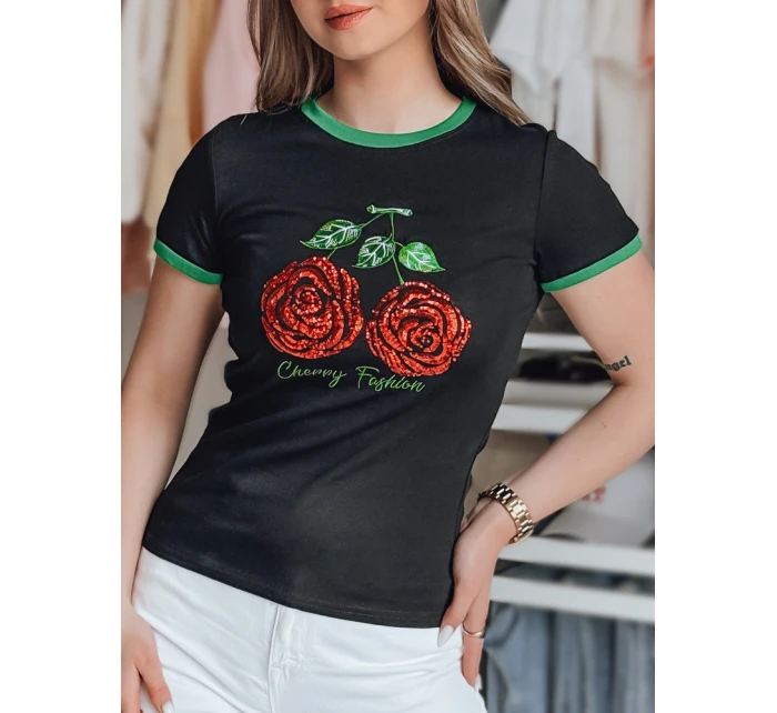 Dámské tričko černé Dstreet model 21988837 - FashionStreet