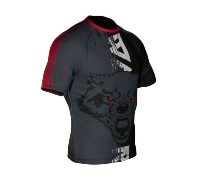 Kompresní tričko "Wolf" Rashguard z materiálu DBX MORE DRY XL Kompresní tričko "Wolf" Rashguard z materiálu DBX MORE DRY XL