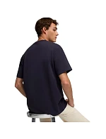 Pánské tričko Puma ESS Elevated Relaxed Tee, tmavě modré, 692018 16, pánské Pánské tričko Puma ESS Elevated Relaxed Tee, tmavě modré, 692018 16, pánské