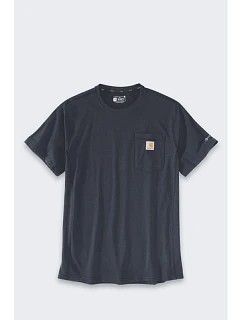 Tričko Carhartt Force Mid Pocket, tmavě modré