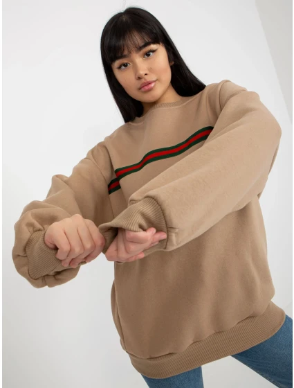 Dámská mikina EM BL 760.01 tmavě lila - FPrice