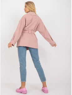 Dámský kabát EM EN 5422.22P světle růžový