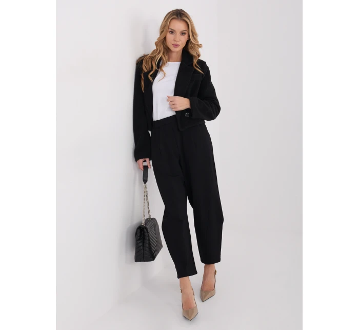 Spodnie IT SP model 21782417 czarny - FPrice Spodnie IT SP model 21782417 czarny - FPrice