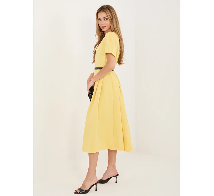 Sukienka MI SK model 22102589 żółty - FPrice