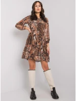 Šaty WN SK 2311 2.76 světle hnědá