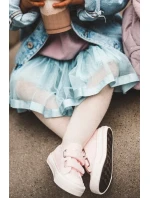 Dětské módní tenisky Big Star - světle růžové