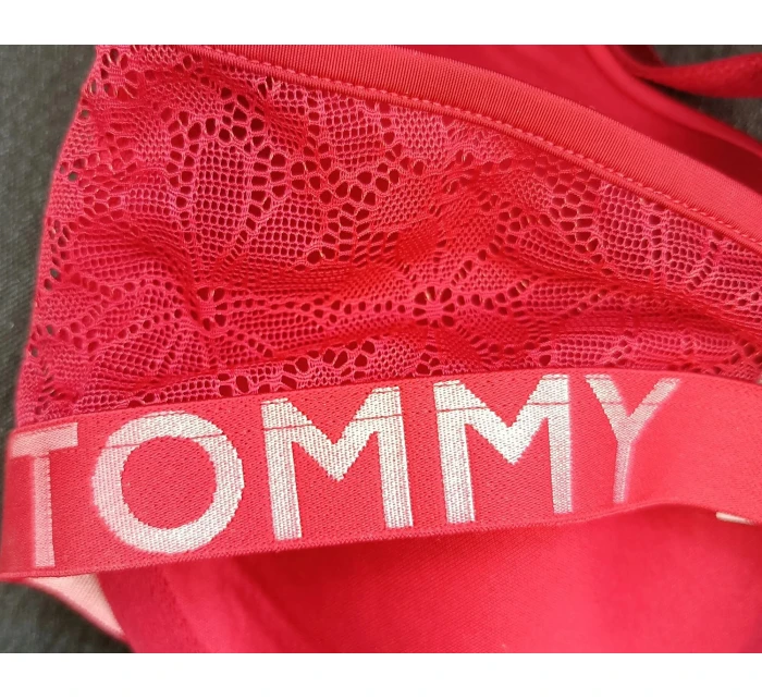 Dámská podprsenka UW0UW01185 bordová - Tommy Hilfiger