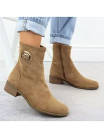 Semišové boty Jezzi W 198-28 JEZ432C