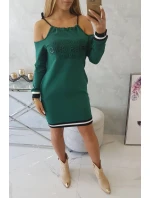 Tres Chic zelené šaty Tres Chic zelené šaty