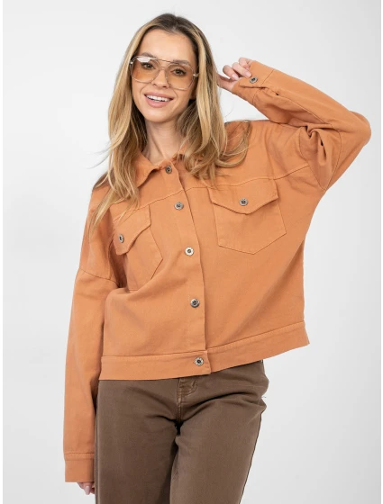 Kurtka IT KR model 21923918 ciemny pomarańczowy - FPrice Kurtka IT KR model 21923918 ciemny pomarańczowy - FPrice