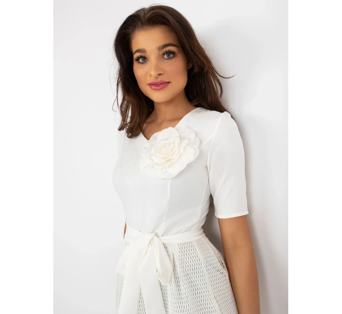 LK SK 506551 šaty.76P ecru