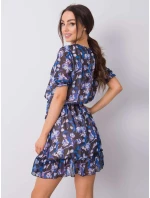 Šaty LK SK 507627.39 černá a modrá