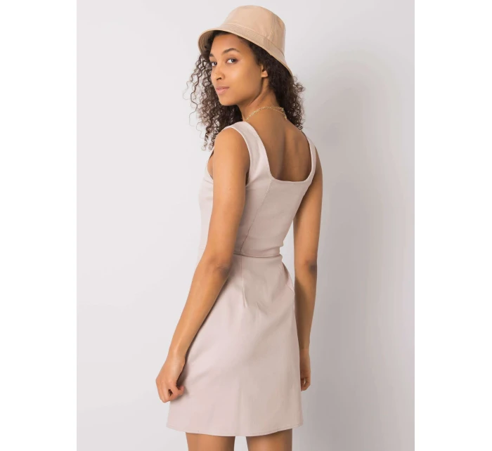 Šaty LK SK 508246.13P béžová