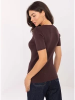 Sweter PM SW B model 21334773 ciemny brązowy - FPrice