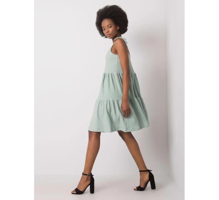 Šaty RO SK 2570.19 pistácií Šaty RO SK 2570.19 pistácií