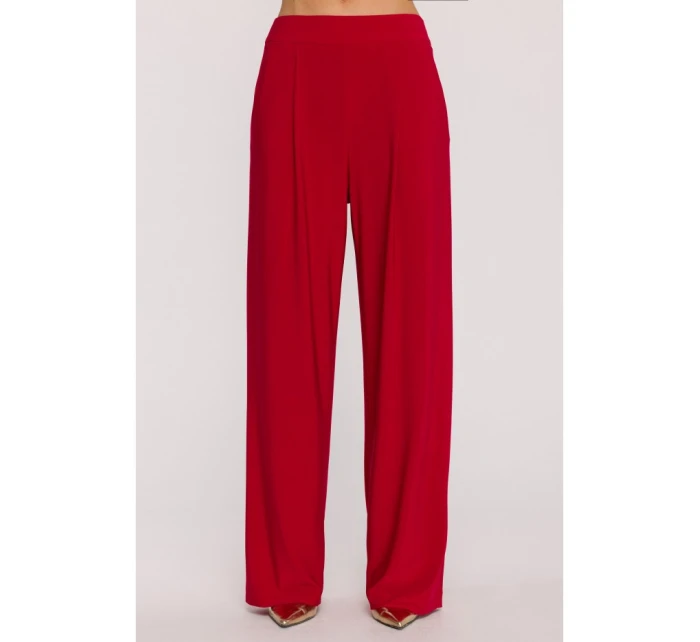 Souprava s topem a širokými kalhotami červená model 21479352 - Moe Souprava s topem a širokými kalhotami červená model 21479352 - Moe