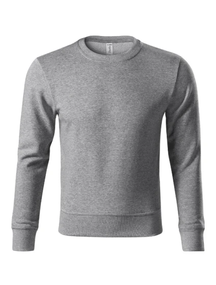 Zero mikina unisex tmavě šedý melír Zero mikina unisex tmavě šedý melír