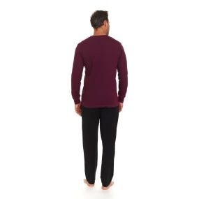 Pánské pyžamo 7139 wine - Doctornap Pánské pyžamo 7139 wine - Doctornap