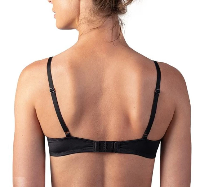 Dámská vyztužená podprsenka MICROFIBRE PADDED BRA - BELLINDA - černá