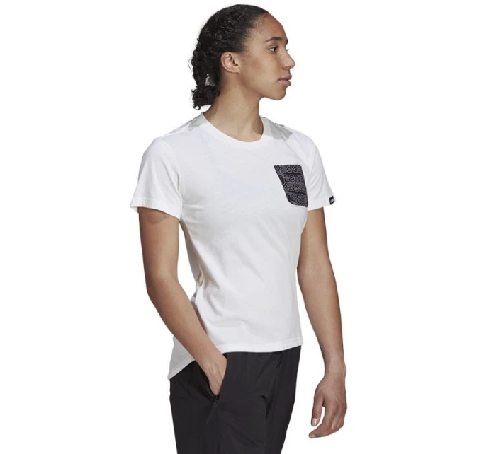 Dámské tričko TX Pocket W GU8983 - Adidas