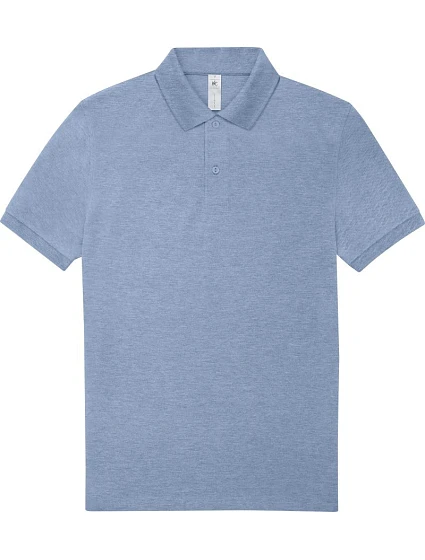 B&C My Polo 210 Piqué polo z těžké bavlny 01.U426 heather blue B&C My Polo 210 Piqué polo z těžké bavlny 01.U426 heather blue