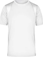 Daiber JN 306 Pánské běžecké tričko 02.0306 white/white