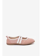 Sportovní baleríny s elastickými pásky Růžové Donatella Sportovní baleríny s elastickými pásky Růžové Donatella