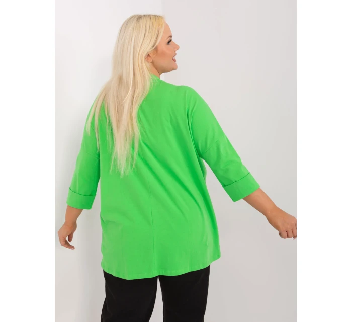 Halenka RV BZ 14002.44 světle zelená Halenka RV BZ 14002.44 světle zelená