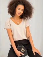 Tričko RV TS 4832.01P béžové Tričko RV TS 4832.01P béžové