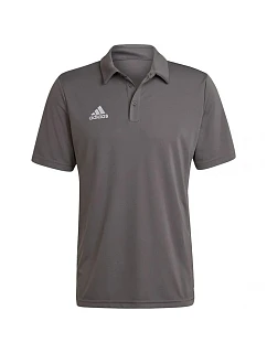 Pánské polo tričko Entrada 22 M H57486 tmavě šedé - Adidas