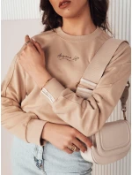 Dámská oversize mikina AWIOL cream FashionStreet BY1274