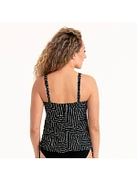 Style Malaika Top tankini - horní díl 8851-1 black - RosaFaia