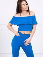 Chrpová souprava s volánky