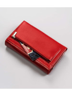 Dámské peněženky Kožená peněženka Peterson PTN RD 31 GCL červená