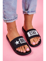 Dámské módní pantofle Big Star - černé
